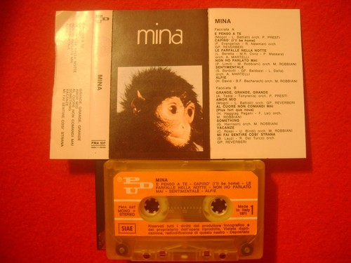 Mina 1971 prima stampa - mc,