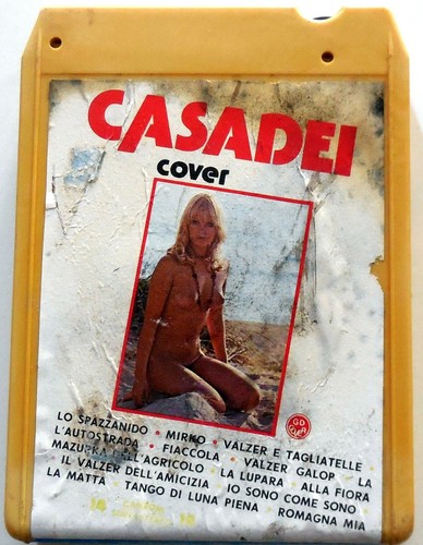 Cartridge track tape cassetta - tape,