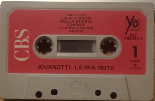 Jovanotti la mia - la, moto